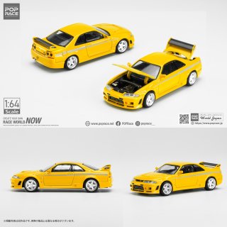 <img class='new_mark_img1' src='https://img.shop-pro.jp/img/new/icons63.gif' style='border:none;display:inline;margin:0px;padding:0px;width:auto;' />POP RACE 1/64 Nissan GT-R Nismo 400R Prototype Yellow ܥͥåȡȥ󥯳