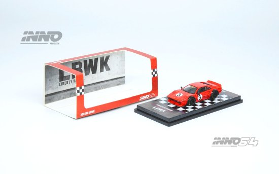 INNO 1/64 LIBERTY WALK Ferrari 308 GTB Red LBWK リバティウォーク フェラーリ - ミニカー専門店  RideON ライドオン