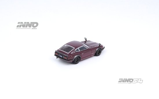 INNO 1/6 NISSAN FARLADY 240ZG (HS30) 日産 フェアレディ Z マルーン- ミニカー専門店 RideON ライドオン