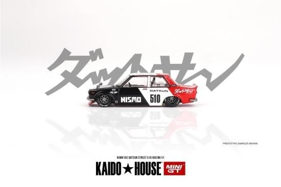 KAIDO☆HOUSE 1/64 DATSUN STREET 510 RACING V1 ダットサン KAIDO☆HOUSE 1/64 DATSUN STREET 510 RACING V1 ダットサン