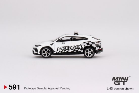 MINI GT 1/64 Lamborghini Urus 2022 Macau GP Official Safety Car