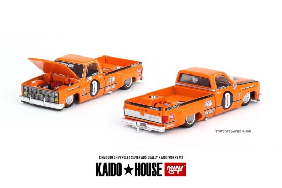 KAIDO★HOUSE 1/64 Chevy Dually シボレー シルバラード デューリー Kaido Works V2 090- ミニカー専門店  RideON