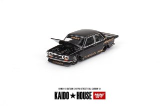 4ʹͽ KAIDOHOUSE x MINI GT 1/64 KAIDO 510 ץȥ꡼ ե륫ܥ V1 Ful Carbon 510 pro street 110