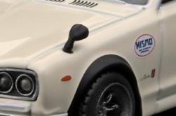 Tarmac Works 1/64 Nissan Skyline 2000 GT-R (KPGC10) White NISMOフェスティバル  会場限定モデル- ミニカー専門店 RideON ライドオン