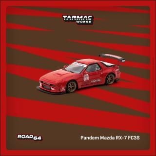 <img class='new_mark_img1' src='https://img.shop-pro.jp/img/new/icons63.gif' style='border:none;display:inline;margin:0px;padding:0px;width:auto;' />Tarmac Works 1/64 Pandem Mazda RX-7 FC3S Red ѥǥ ޥĥ å