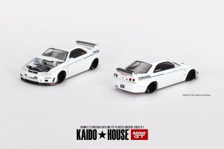 4ʹͽ KAIDOHOUSE x MINI GT 1/64 NISSAN SKYLINE GT-R (R33) GREDDY GR33 V1 饤