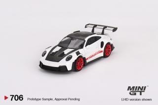 <img class='new_mark_img1' src='https://img.shop-pro.jp/img/new/icons1.gif' style='border:none;display:inline;margin:0px;padding:0px;width:auto;' />5ʹͽ MINI GT 1/64 Porsche 911 (992) GT3 RS Weissach Package White with Pyro Red 706R