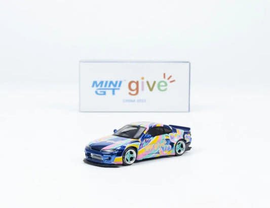 ミニGT minigt 中国give限定 シルビア s15 - ミニカー