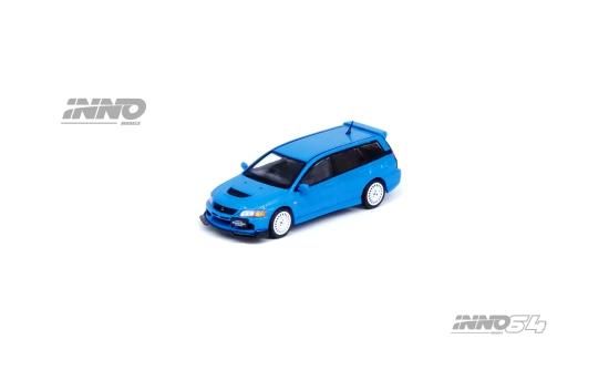 INNO 1/64 MITSUBISHI LANCER EVOLUTION IX WAGON BLUE 三菱 ランサー