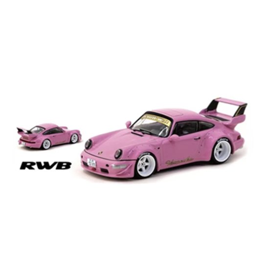 Tarmac Works 1/64 Rauh-Welt Begriff RWB Porsche 964 Veronika ピンク  台湾限定品-ミニカー専門店 RideON ライドオン