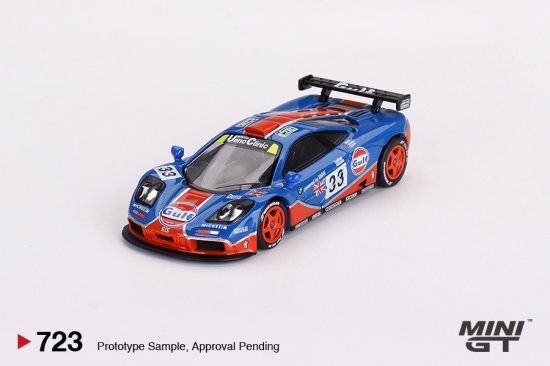 MINI GT 1/64 McLaren F1 GTR #33 1996 Le Mans 24H 723L- ミニカー