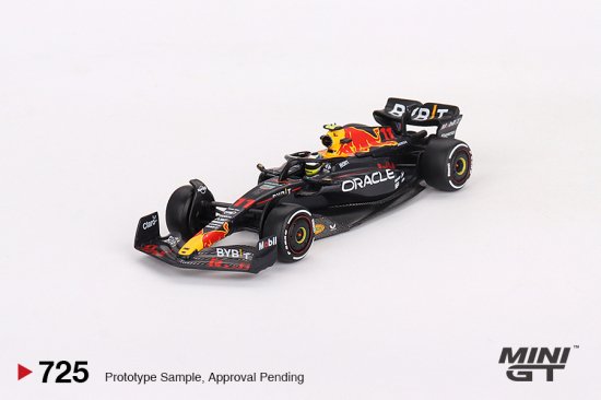 MINI GT 1/64 Oracle Red Bull RB19 #11 Sergio Perez Winner Saudi 