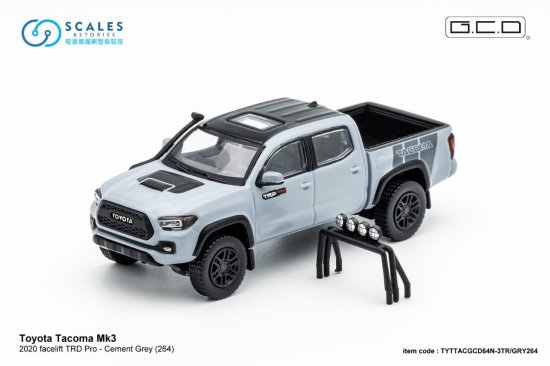 GCD 1/64 Toyota TACOMA TRD Pro Cement Grey トヨタ タコマ