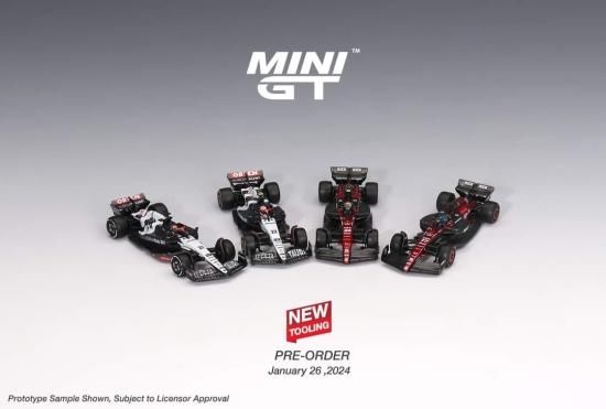 MINI GT 1/64 アルファロメオ F1 C43 2023 #24 オーストラリアGP