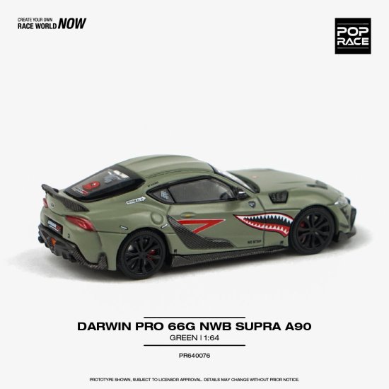 POP RACE 1/64 DARWIN PRO 66G NWB SUPRA- ミニカー専門店 RideON