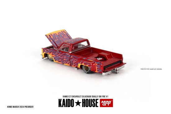 KAIDO HOUSE 1/64 Chevrolet Silverado Dually on Fire V1 