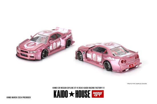 KAIDO☆HOUSE 1/64 Nissan Skyline GT-R (R34) KAIDO RACING FACTORY V1 日産 スカイライン-  ミニカー専門店 RideON