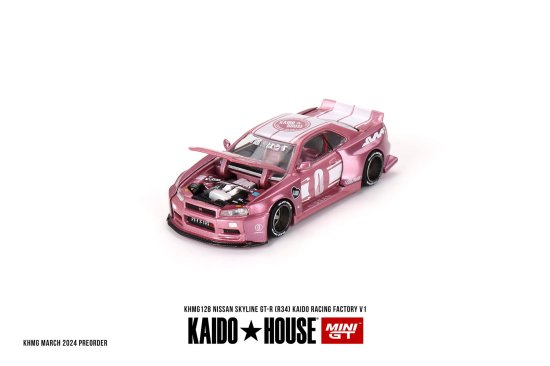 KAIDO☆HOUSE 1/64 Nissan Skyline GT-R (R34) KAIDO RACING FACTORY 