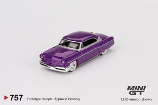 <img class='new_mark_img1' src='https://img.shop-pro.jp/img/new/icons1.gif' style='border:none;display:inline;margin:0px;padding:0px;width:auto;' />7ʹͽ MINI GT 1/64 Lincoln Capri Hot Rod 1954 Purple Metallic 757L  󥫡 ץ ۥåȥå ѡץ