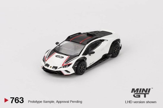 MINI GT 1/64 Lamborghini Huracán Sterrato – Bianco Asopo 
