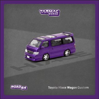 <img class='new_mark_img1' src='https://img.shop-pro.jp/img/new/icons1.gif' style='border:none;display:inline;margin:0px;padding:0px;width:auto;' />11ʹͽ Tarmac Works ROAD64 1/64 ȥ西 ϥ Toyota Hiace Wagon Custom Purple
