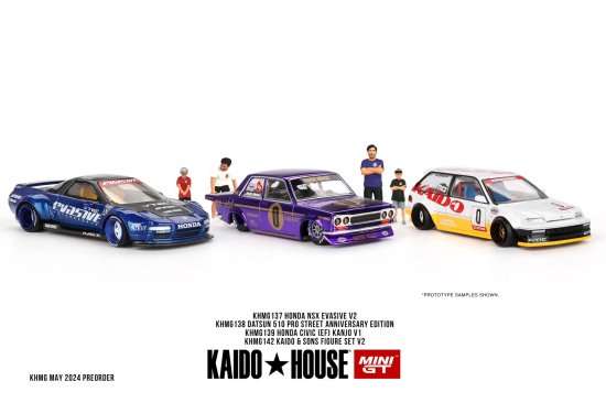 KAIDO☆HOUSE 1/64 Datsun 510 Pro Street Anniversary - ミニカー専門 