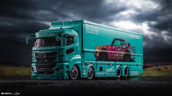 GCD 1/64 三菱 LB-トラック ふそう スーパーグレート- ミニカー専門店 RideON