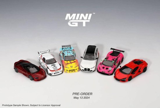 MINI GT 1/64 ランボルギーニ ウラカン GT3 EVO2 IMSA デイトナ24時間 2023 #83 Iron Dames (左ハンドル)  - ミニカー専門店 RideON
