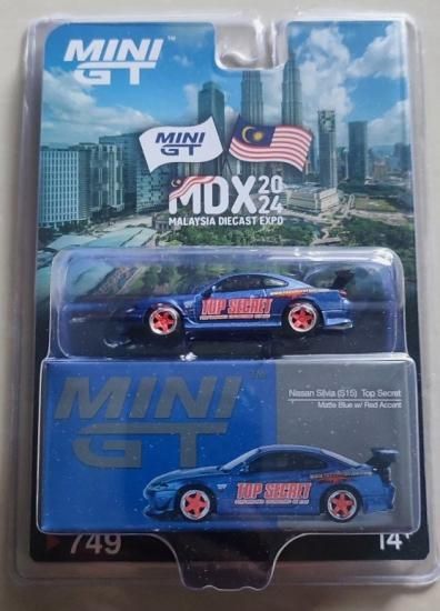 MINI GT マレーシア限定 マレーシア2024限定 MINI GT 1/64 Nissan Silvia Top Secret