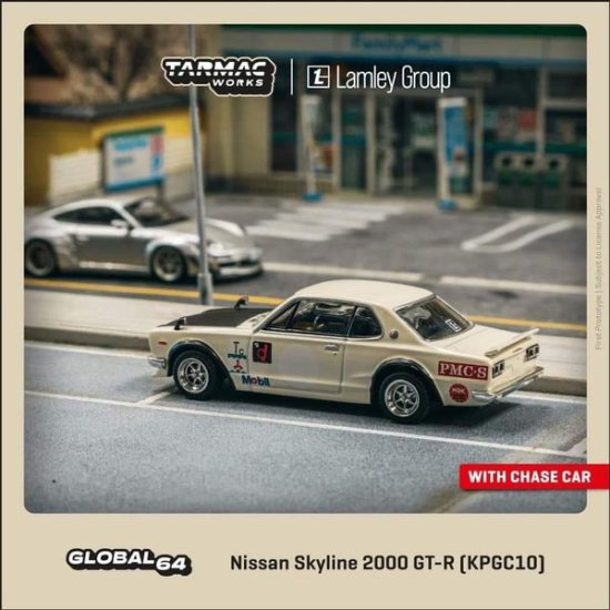 Tarmac Works GLOBAL64 1/64 日産 スカイライン 2000 GT-R (KPGC10) White Lamley  Special Edition- ミニカー専門店 RideON ライドオン