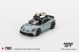 <img class='new_mark_img1' src='https://img.shop-pro.jp/img/new/icons1.gif' style='border:none;display:inline;margin:0px;padding:0px;width:auto;' />9ʹͽ MINI GT 1/64 ݥ륷 Porsche 911 Dakar Shade Green Metallic ʺϥɥ780L