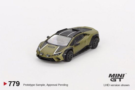 MINI GT 1/64 ランボルギーニ ウラカン Lamborghini Huracan Sterrato Verde Gea Matt 779-  ミニカー専門店 RideON