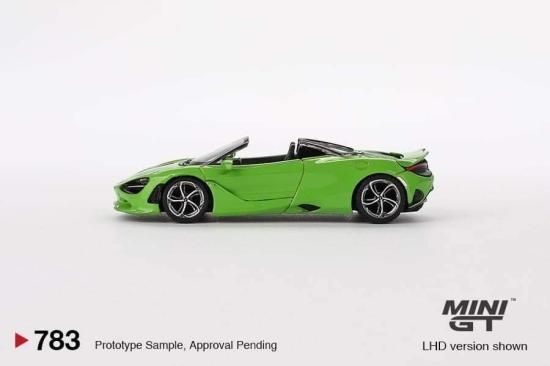 MINI GT 1/64 McLaren 750S Spider Mantis Green- ミニカー専門