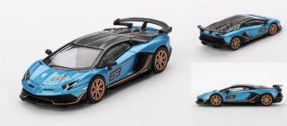 <img class='new_mark_img1' src='https://img.shop-pro.jp/img/new/icons1.gif' style='border:none;display:inline;margin:0px;padding:0px;width:auto;' />10ʹͽ MINI GT 1/64 Lamborghini Aventador SVJ 63  Blu Aegir ܥ륮 󥿥ɡʺϥɥ784BL ֥ꥹ