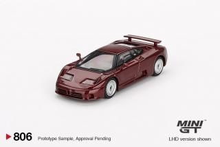 <img class='new_mark_img1' src='https://img.shop-pro.jp/img/new/icons1.gif' style='border:none;display:inline;margin:0px;padding:0px;width:auto;' />12ʹͽ MINI GT 1/64 Bugatti EB110 GT Dark Red Metallic 806BL  ֥ꥹ