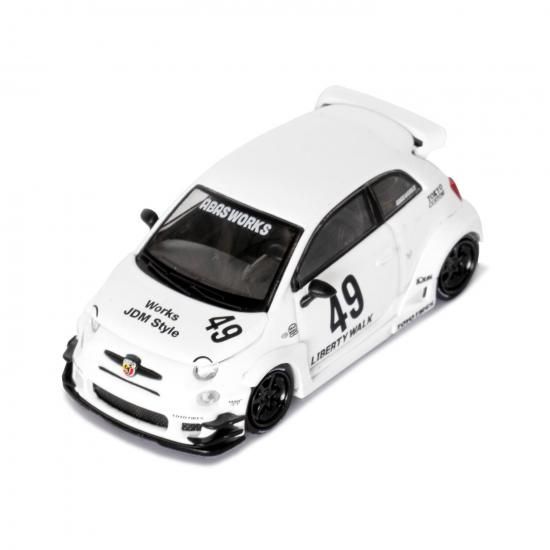 希少 チェイス MINI GT LB-WORKS アバルト595 MINIGT Amazon | MINI GT 1/64 アバルト 595 LB-WORKS x Abas Works