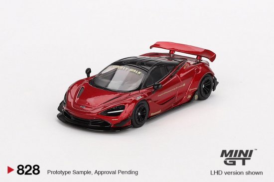 MINI GT 1/64 マクラーレン McLaren 720S LB☆Works Gem Red -ミニカー専門店 RideON - ライドオン