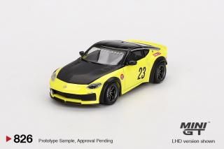 <img class='new_mark_img1' src='https://img.shop-pro.jp/img/new/icons1.gif' style='border:none;display:inline;margin:0px;padding:0px;width:auto;' />Хƥ֥ꥹ MINI GT 1/64  Nissan Z LBNATION WORKS Ikazuchi Yellow  