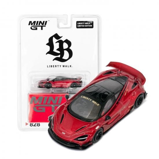 MINI GT 1/64 マクラーレン McLaren 720S LB☆Works Gem Red -ミニカー