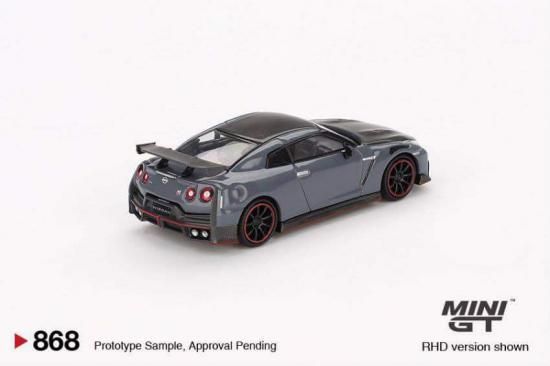ミニカー MiNI GT NISSAN GTR-NISMO GT3 2024 NISMO MINI GT 1/64 Nissan GT-R Nismo 2024 NISMO ステルスグレー 868