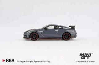 <img class='new_mark_img1' src='https://img.shop-pro.jp/img/new/icons1.gif' style='border:none;display:inline;margin:0px;padding:0px;width:auto;' />4ʹͽ MINI GT 1/64 Nissan GT-R Nismo 2024 NISMO ƥ륹졼(ϥɥ) 868BL ֥ꥹ