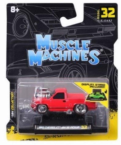Maisto 1/64 Muscle Machines シボレー 454 SS レッド-ミニカー