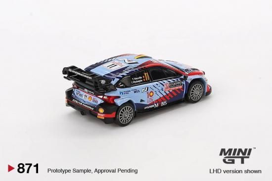 MINI GT 1/64 Hyundai i20 Rally1 Hybrid #11 2024 Rallye Monte