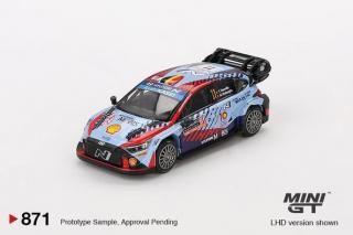 <img class='new_mark_img1' src='https://img.shop-pro.jp/img/new/icons1.gif' style='border:none;display:inline;margin:0px;padding:0px;width:auto;' />3ʹͽ MINI GT 1/64 Hyundai i20 Rally1 Hybrid #11 ƥ꡼2024ͥ(ϥɥ) 871L