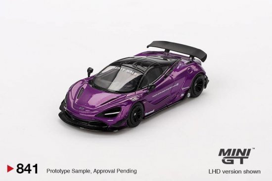 MINI GT 1/64 マクラーレン 720S LB☆Works パープル-ミニカー専門店 RideON - ライドオン