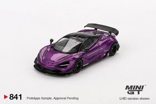 MINI GT 1/64 マクラーレン 720S LB☆Works パープル-ミニカー専門店