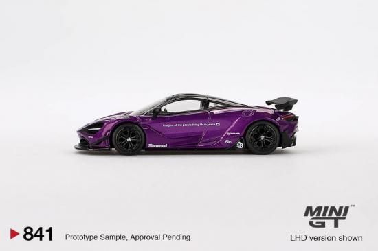 MINI GT 1/64 マクラーレン 720S LB☆Works パープル-ミニカー MINI GT 1/64 マクラーレン 720S LB☆Works パープル-ミニカー