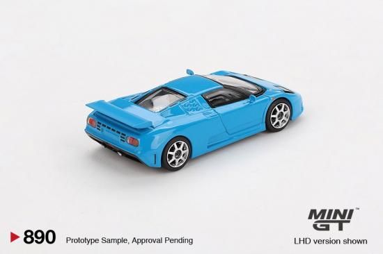 MINI GT 1/64 ブガッティ EB110 GT 左ハンドル ブルー MINI GT 1/64 BUGATTI ブガッティ EB110 GT ブルー 644L 左