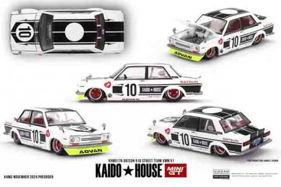 KAIDO☆HOUSE 1/64 ダットサン DATSUN 510 STREET TEAM XMM V1
