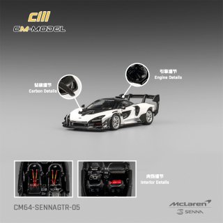 <img class='new_mark_img1' src='https://img.shop-pro.jp/img/new/icons1.gif' style='border:none;display:inline;margin:0px;padding:0px;width:auto;' />2ʹͽ CM MODEL 1/64 McLaren Senna GTR  ۥ磻